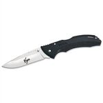 Buck 286 Bantam BHW Lockback Knife - Black - Black