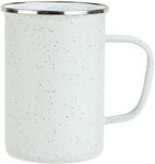 Caldron 22 oz Enamel-Lined Iron Mug - Medium White