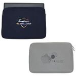 Chalet Neoprene Sleeve for 15.6- Laptops - Medium Gray