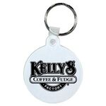 Circle Key Fob - White