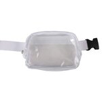 Clear Over-the-Shoulder Bag - White