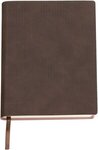 Clique Ribbed Journal - Medium Brown