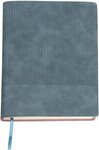 Clique Ribbed Journal - Medium Gray