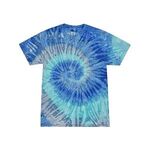 Colortone Multi-Color Tie-Dyed T-Shirt - Blue Jerry