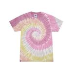 Colortone Multi-Color Tie-Dyed T-Shirt - Desert Rose