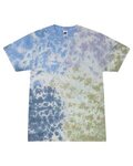 Colortone Multi-Color Tie-Dyed T-Shirt - Ferris Wheel