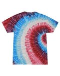 Colortone Multi-Color Tie-Dyed T-Shirt - Firecracker