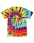 Colortone Multi-Color Tie-Dyed T-Shirt - Lava Lamp