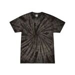 Colortone Multi-Color Tie-Dyed T-Shirt - Spider Black