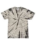 Colortone Multi-Color Tie-Dyed T-Shirt - Spider Grey