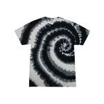 Colortone Multi-Color Tie-Dyed T-Shirt - Swirl Black