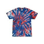 Colortone Multi-Color Tie-Dyed T-Shirt - Union Jack