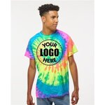 Colortone Multi-Color Tie-Dyed T-Shirt -  