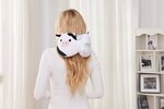 Comfort Pals(TM) Cow 2-in-1 Pillow Sleep Mask -  