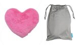 Comfort Pals(TM) Heat Therapy Heart Stress Reliever - Medium Pink