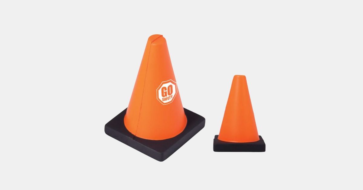 Stress Ball Construction Cone