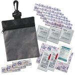 Crucial Care RPET First Aid Kit with Clip -  