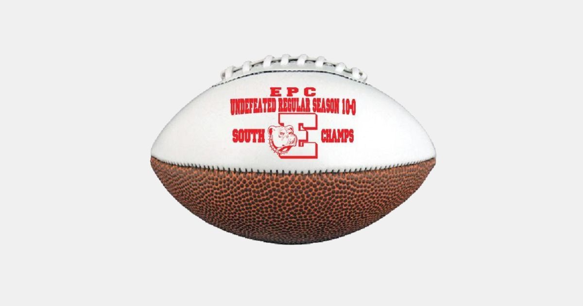 Custom Autograph Football Full Size - 14" with your logo