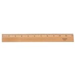 Custom Imprinted 12"Exec.Office Ruler - Clear