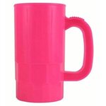 Custom Imprinted 14 oz. Beer Stein - Neon Pink