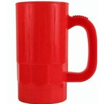 Custom Imprinted 14 oz. Beer Stein - Red