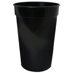 Custom Imprinted 17 oz. Smooth Stadium Cup - Black