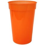 Custom Imprinted 17 oz. Smooth Stadium Cup Full Color - Orange