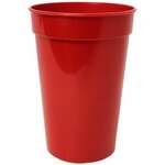 Custom Imprinted 17 oz. Smooth Stadium Cup Full Color - Red