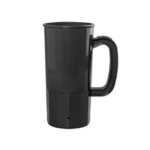 Custom Imprinted 22 Oz. Plastic Stein - Black