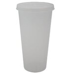 Custom Imprinted 26 oz. Tumbler with Lid - Frosted