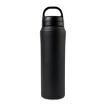 Custom Imprinted Aviana(TM) Rowan Recycled Water Bottle 16 Oz. - Black