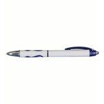 Custom Imprinted Awareness Grip Pen - Blue