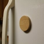 Custom Imprinted Bamboo Magnetic Bottle Opener, Full Color -  