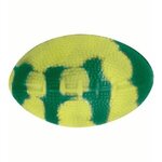 Custom Imprinted Color Changing Stress Reliever Mini Football - Yellow To Green