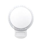 Custom Imprinted Computer LED Ring Light - White