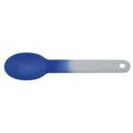 Custom Imprinted Deluxe Mood(TM) Spoon, Full Color Digital - Frosted to Blue