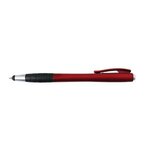 Custom Imprinted Economy Pen/Stylus, Full Color Digital - Red