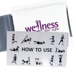 Custom Imprinted Exercise Band with Pouch -  