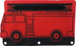 Custom Imprinted Fire Engine School Pouch - Red