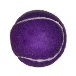 Custom Imprinted Full Color Pet Tennis Ball Toy - Purple