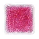 Custom Imprinted Gel Bead Hot/Cold Pack,Full Color Digital - Pink