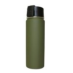 Custom Imprinted Halcyon(R) 20oz Sport Bottle w/ Push Button Lid - Army Green