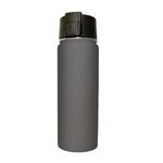 Custom Imprinted Halcyon(R) 20oz Sport Bottle w/ Push Button Lid - Gray