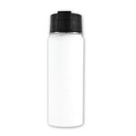 Custom Imprinted Halcyon(R) 20oz Sport Bottle w/ Push Button Lid - White