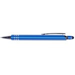 Custom Imprinted Halcyon(R) Metal Pen/Stylus, Full Color Digital - Blue