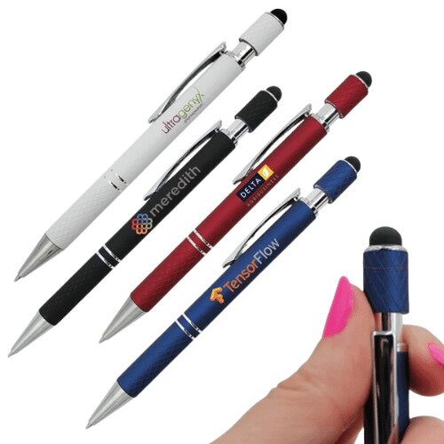 Main Product Image for Custom Imprinted Halcyon(R) Metal Spin Top Pen Full Color