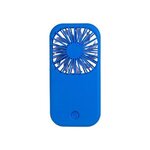 Custom Imprinted Hand Held Fan - Blue