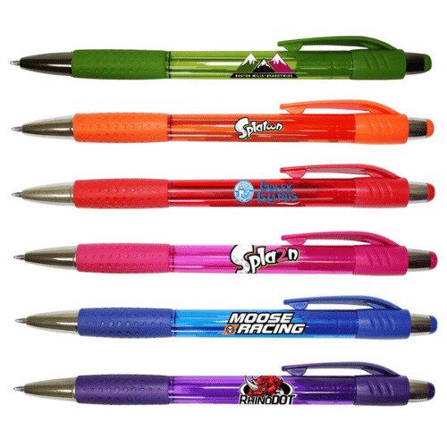 Main Product Image for Custom Imprinted Mardi Gras Grip Pen Full Color