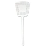 Custom Imprinted MicroHalt(TM) Mega Fly Swatter, Full Color - White