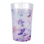 Custom Imprinted Mood 22 oz. Rainbow Confetti Cup - Rainbow